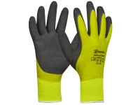 Gebol Pracovní rukavice Winter Extreme, černá/žlutá, vel. 9