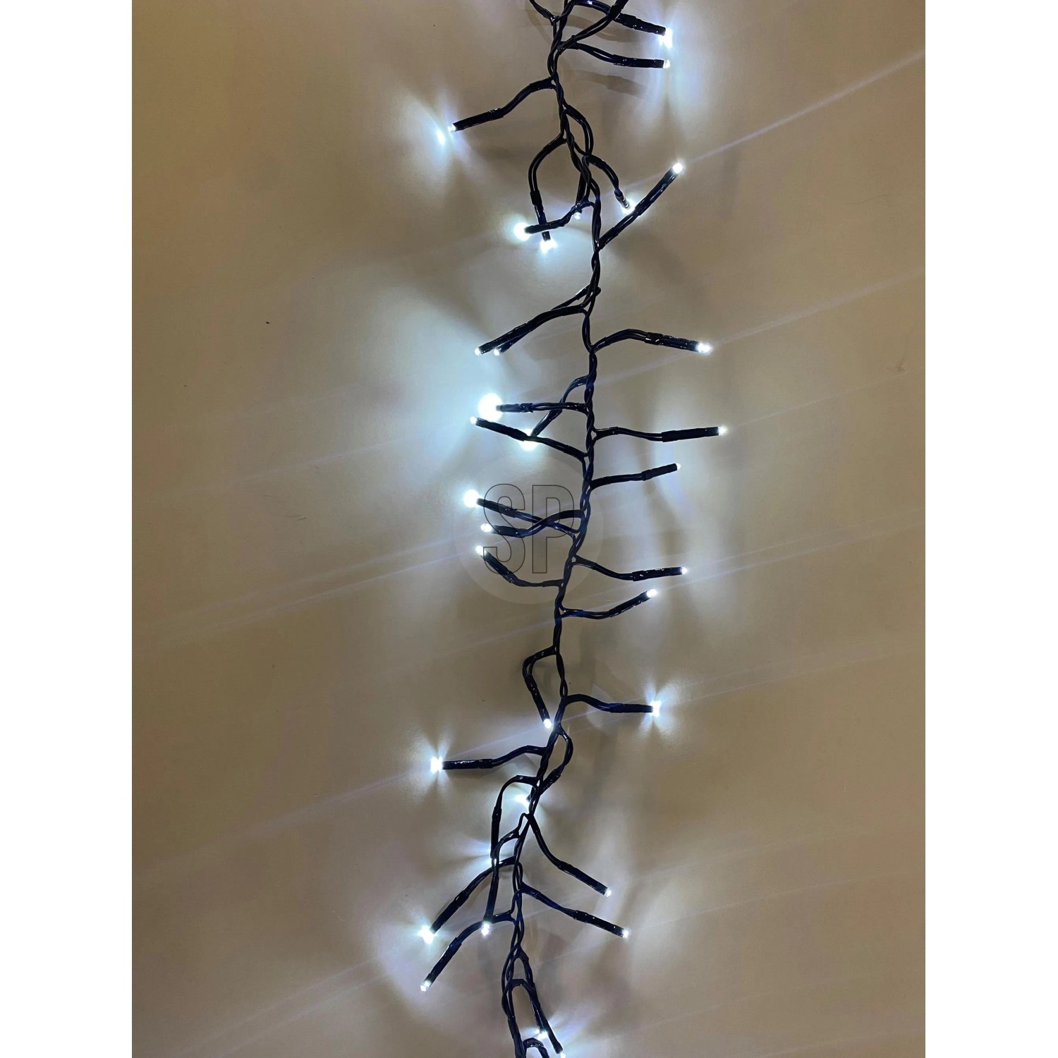 LED světelný řetěz 1 152 LED, studená bílá, 14,9 m