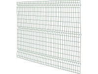 Jednoduché svařované 3D plotové pletivo zelená 150 x 200 cm Jednoduché svařované 3D plotové pletivo zelená 150 x 200 cm