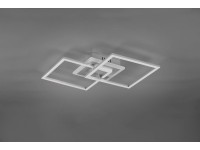 Trio Stropní LED svítidlo Venida čtvercové, titanové