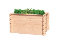 Maone Dřevěný vyvýšený záhon Radan 6, tl. 28 mm, 150 x 79 x 69 cm