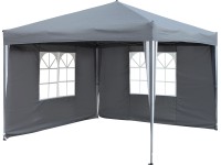 OBI Party stan Pontino se 2 bočnicemi šedý 261 x 293 x 293 cm OBI Party stan Pontino se 2 bočnicemi šedý 261 x 293 x 293 cm