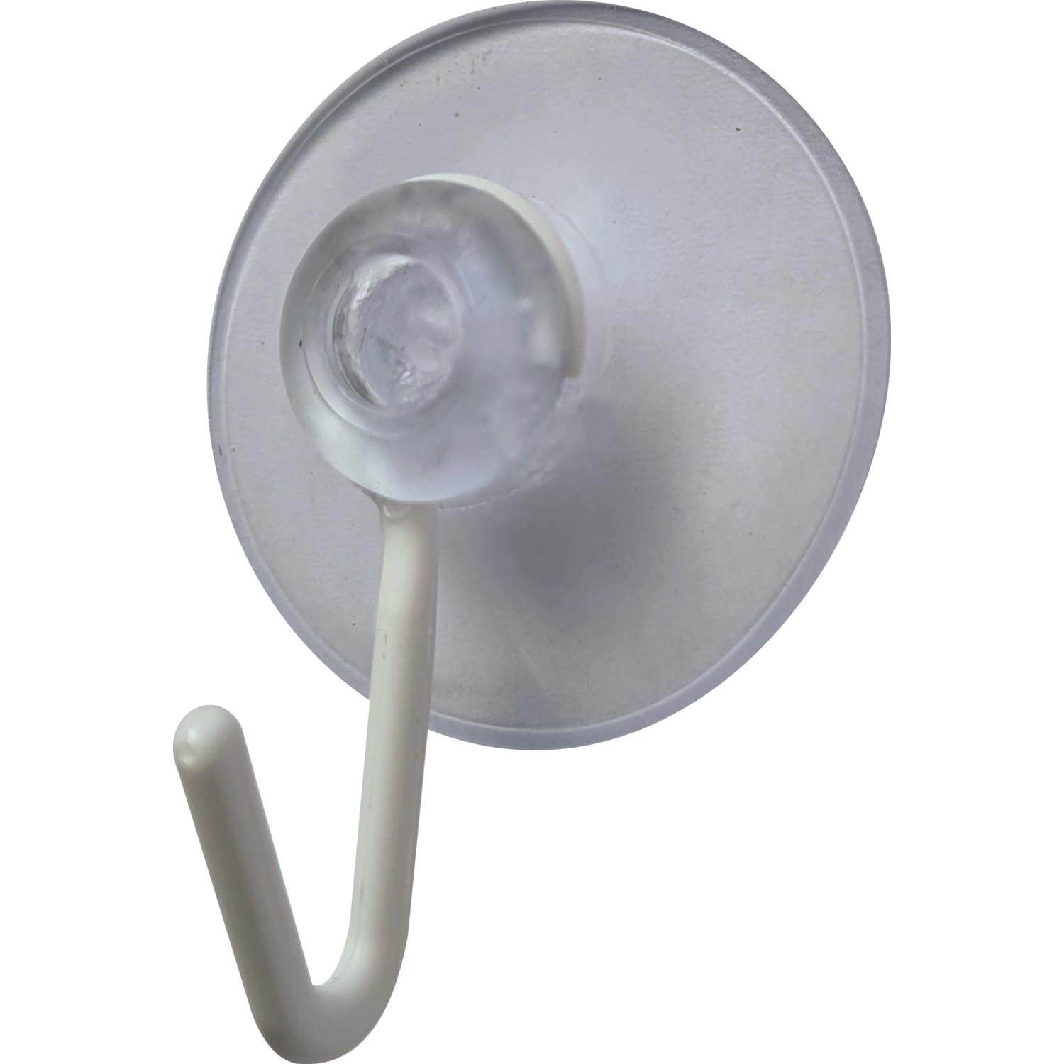 D.I.P. Přísavný háček QF, plast, bílá, 2 ks