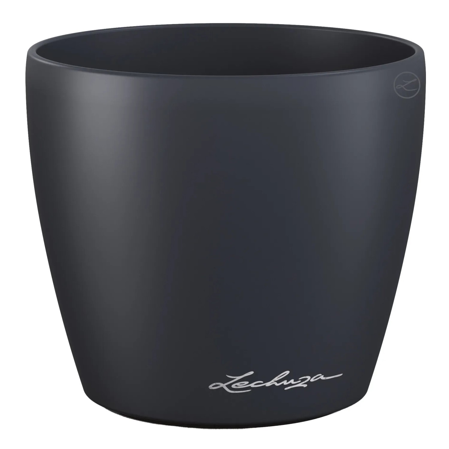 Lechuza Květináč CLASSICO Color SINGLE 10 šedá břidlicová pr. 11 x 10 cm