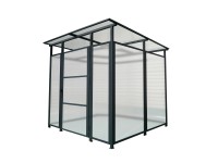 Floraworld Dveřní prvek pro multifunkční přístřešek BUS, antracitová