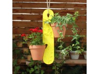 Gardenguard Závěsný držák květináčů 10 cm x 50 cm žlutý