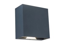 LUTEC LED nást. svítidlo GEMINI BEAMS tm. šedé 10W 400lm 4000K IP54 54x110x110mm