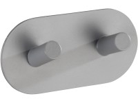 Wenko Nástěnný háček Duo šedý matný