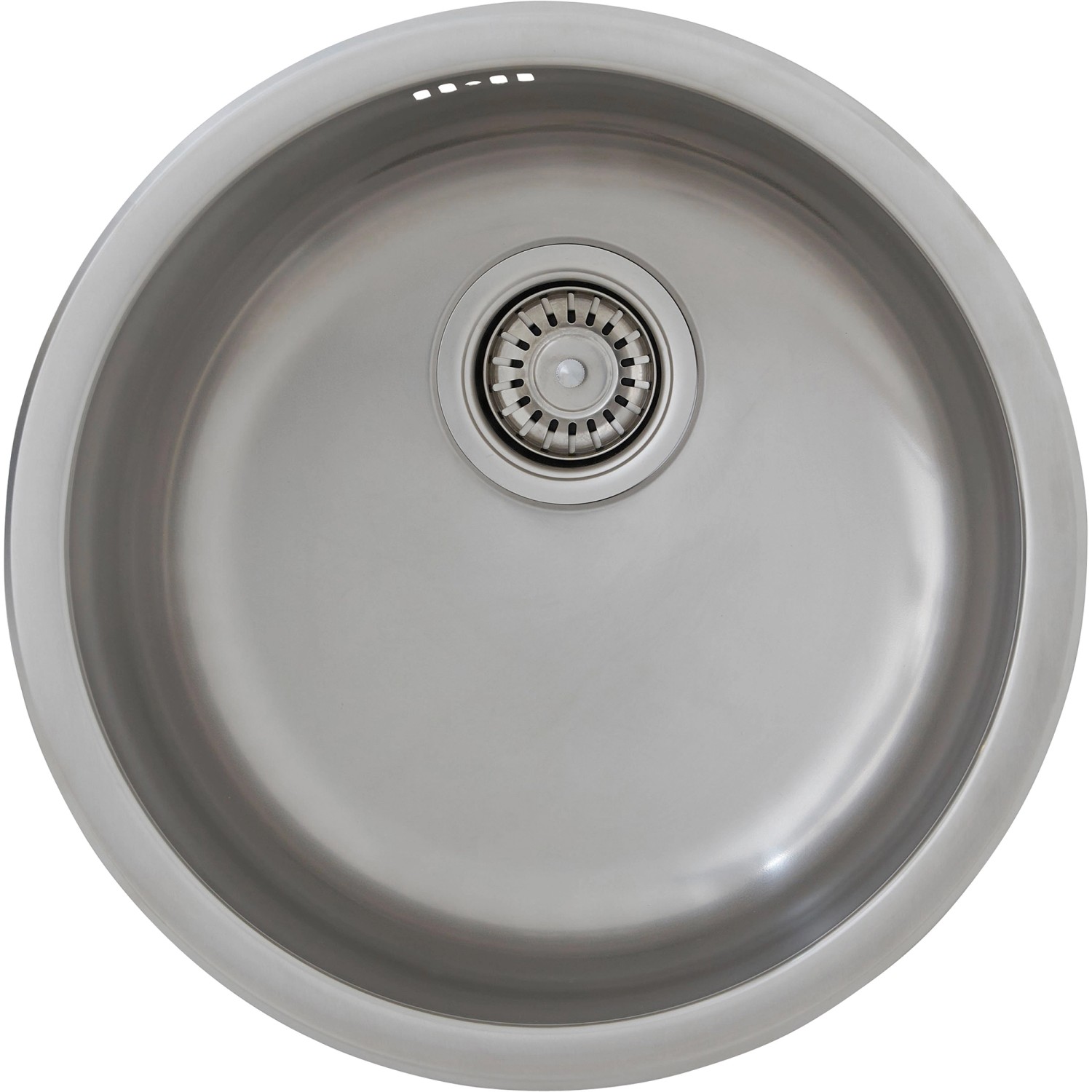 Respekta Nerezový dřez Portland pr. 44,6 cm