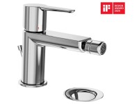 RAVAK Bidetová stojánková baterie Puri PU 055.00CR s výpustí, chrom, 150 mm