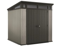 Keter Plastový zahradní domek Artisan 7x7, hnědošedá/antr., 214 x 218 x 226 cm