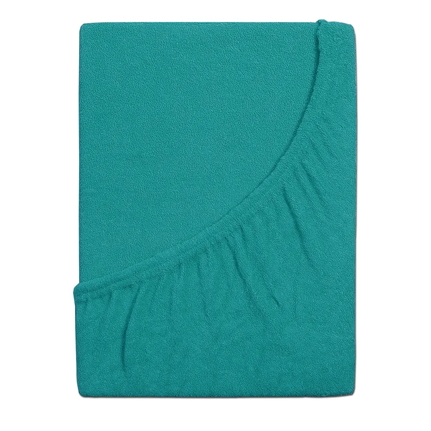 B.E.S. Froté prostěradlo IDEAL aqua 160 x 200 cm