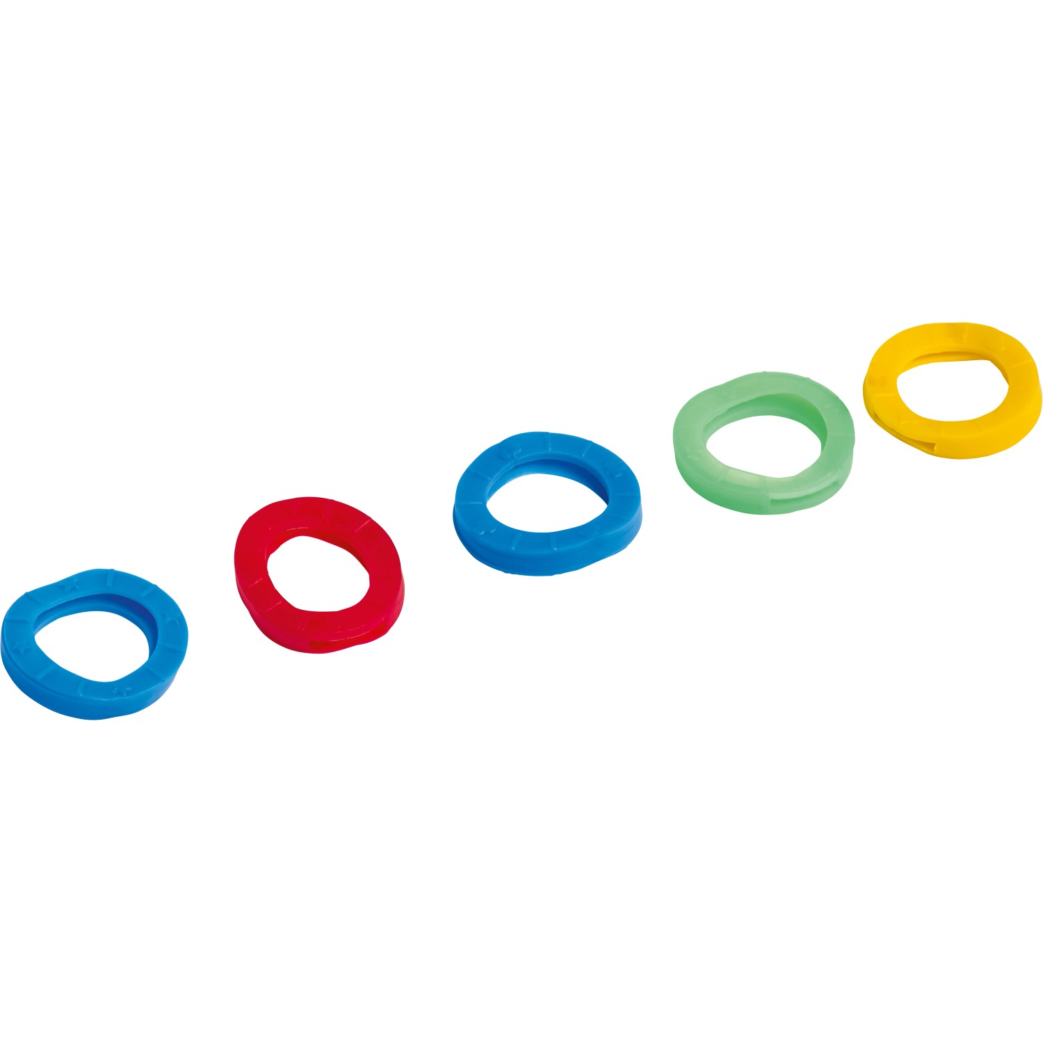 LUX Rozlišovací kroužek na klíče pr. 25 mm, 5 ks