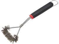 JAMESTOWN Kartáč na čištění grilu 3-stranný s drátěnými štětinami JAMESTOWN Kartáč na čištění grilu 3-stranný s drátěnými štětinami