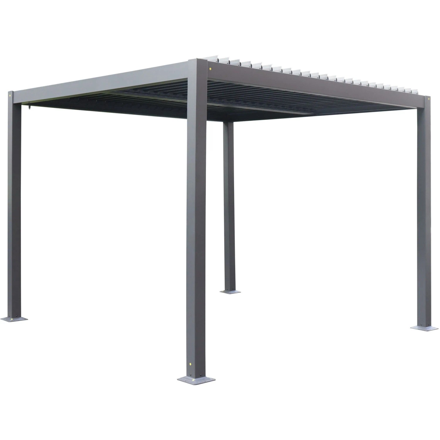 Hespéride Bioklimatická pergola Evonis, hliník/ocel, antracitová, 3 x 3 m