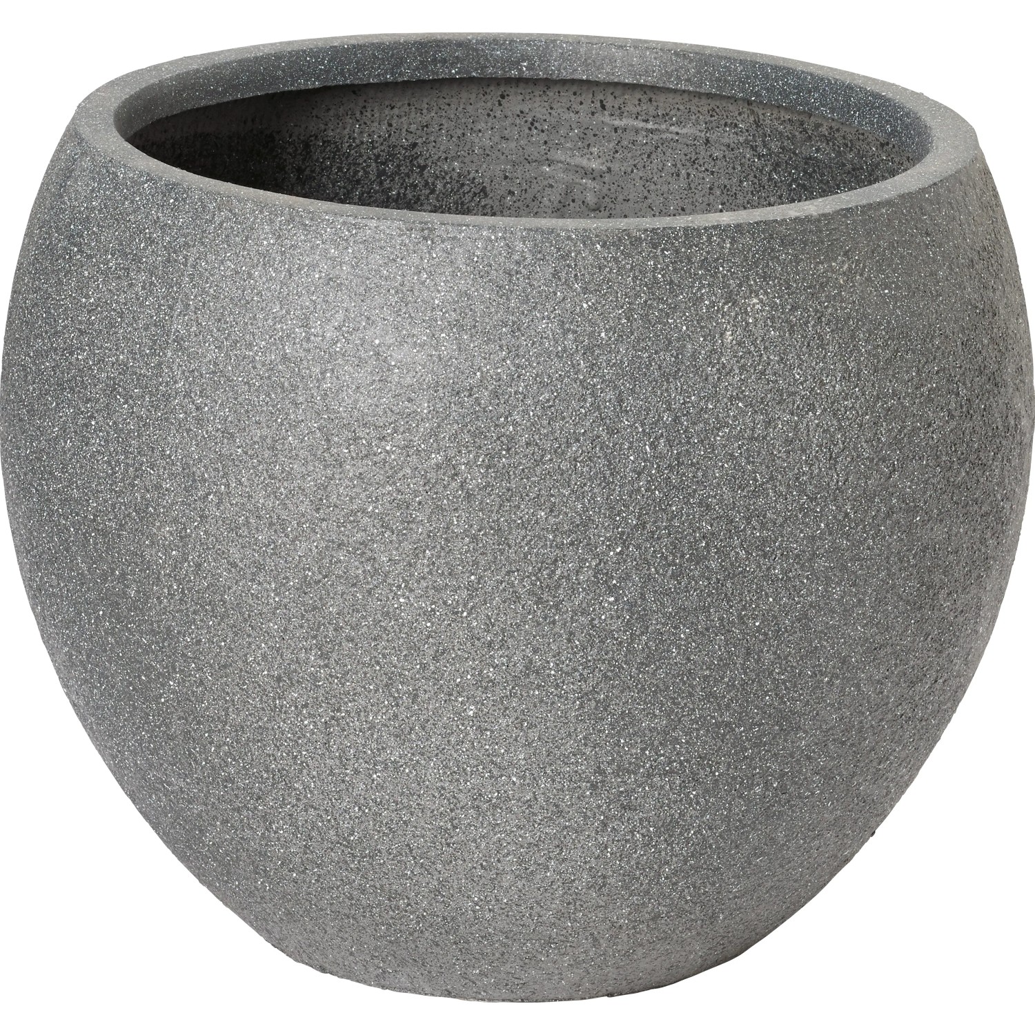 OBI Květináč Lavalle antracitový, pr. 30 x 23,5 cm