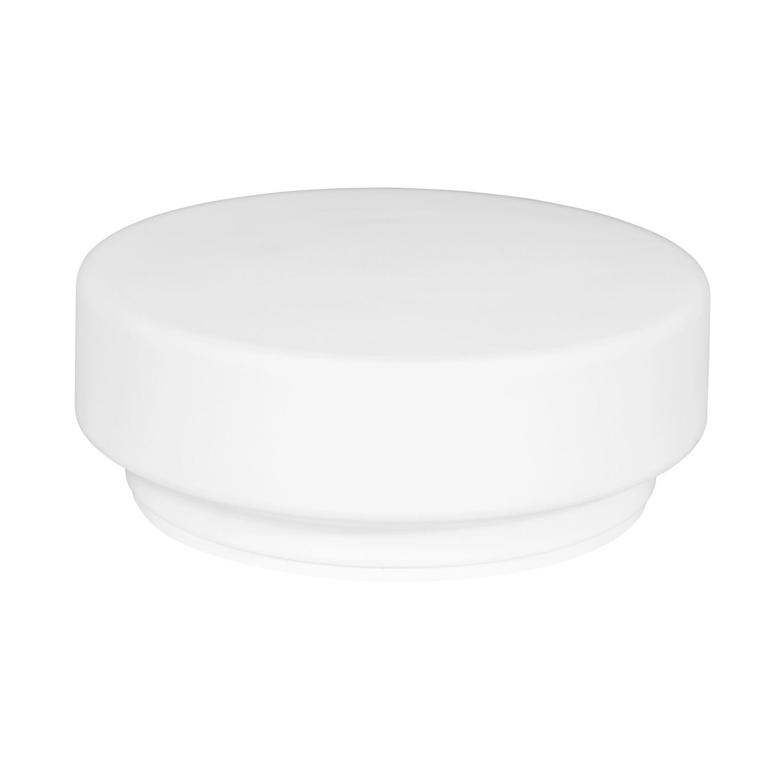 Stropní svítidlo Ecolite, E27, IP44, bílé, pr. 25 cm