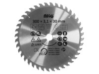 Magg Pilový kotouč 300 x 3,1 x 30mm / 40 zubů střídavě šikmé Magg Pilový kotouč 300 x 3,1 x 30mm / 40 zubů střídavě šikmé
