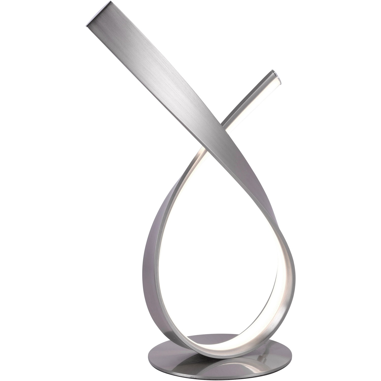 Paul Neuhaus Stolní LED lampa Linda, 11W, 1375lm, 3000K, ocelová, 17 x 38,5 cm