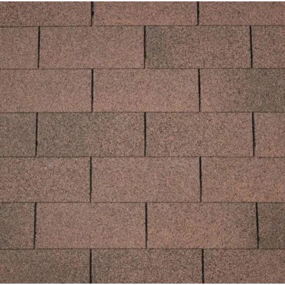 Onduline Asfaltový šindel Bardoline CLASSIC obdélník 3T, hnědý mix, 2 m2