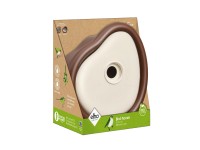 elho Ptačí budka Organic hnědo-bílá 16,8 x 27,4 x 25,4 cm elho Ptačí budka Organic hnědo-bílá 16,8 x 27,4 x 25,4 cm