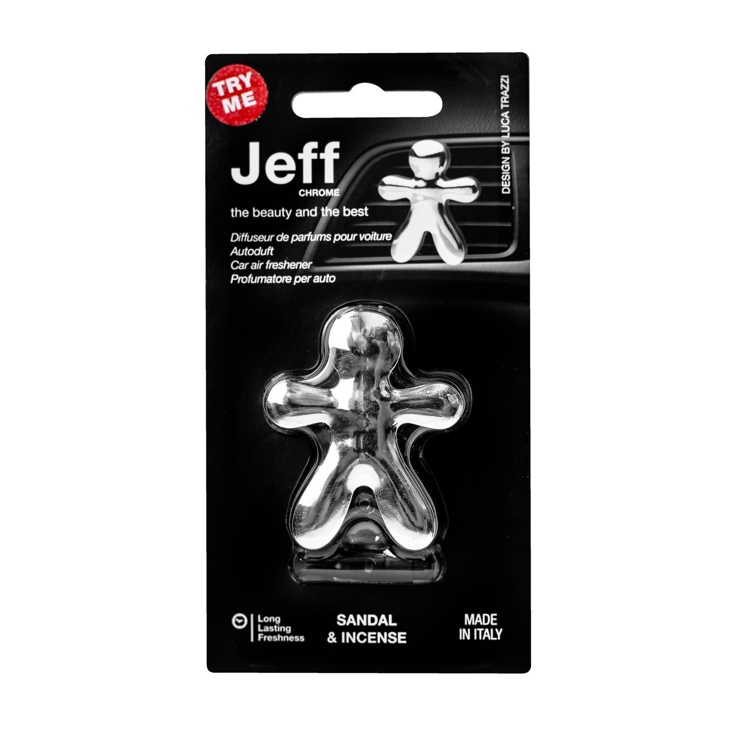 Osvěžovač Jeff Sandal Silver