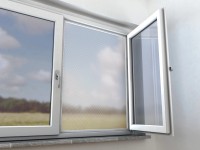 OBI Ochranná okenní síťka proti hmyzu, bílá, 100 x 100 cm