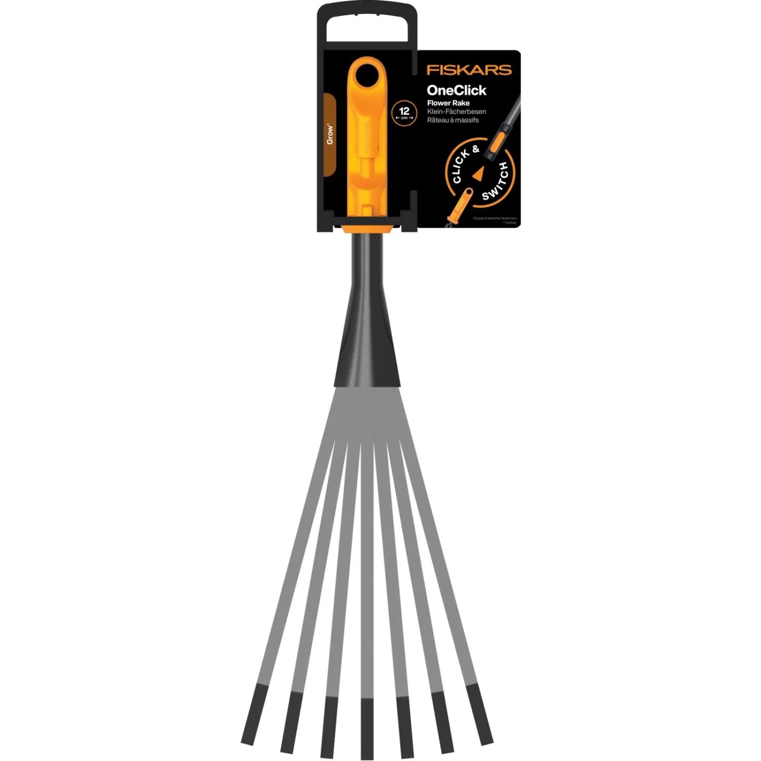 FISKARS Úzké hrábě OneClick Grow 12 cm