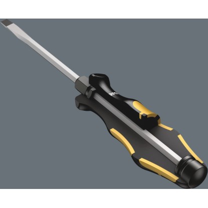 Křížový šroubovák Wera PH 2 x 100 mm s černou/žlutou rukojetí.