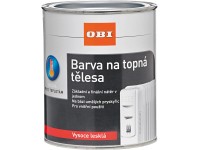 OBI Barva na topná tělesa vysoce lesklá bílá 375 ml