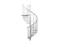 Minka STAIRS Venkovní točité schodiště Rondo Spino Zink Smart pr. 120 cm Minka STAIRS Venkovní točité schodiště Rondo Spino Zink Smart pr. 120 cm