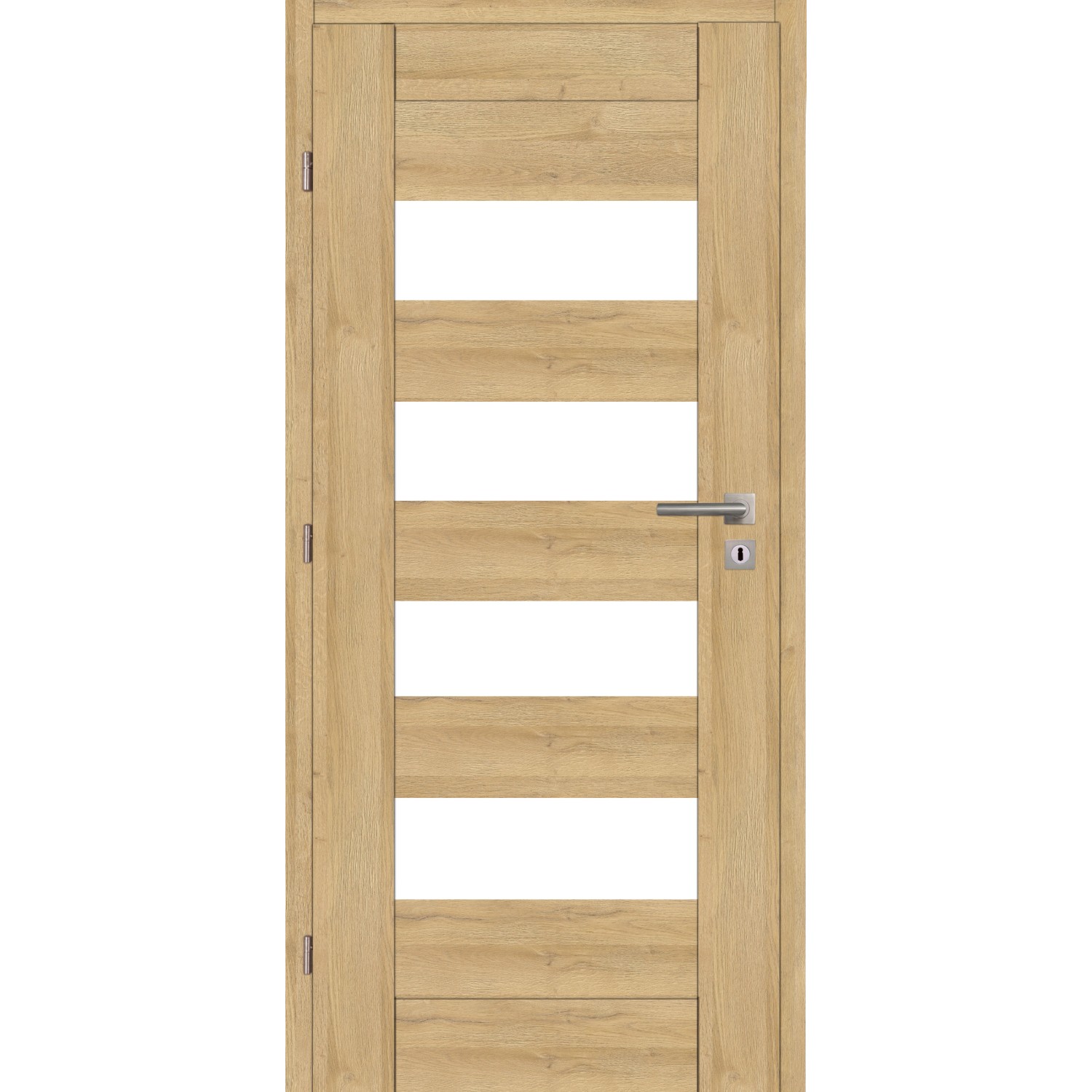 Voster Rámové falcové interiérové dveře MURANO 10, f.Platinum dub bavorský, 60 L