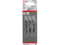 Bosch Pilový list se střídavým ozubením T 119 BO Basic for Wood, 3 ks