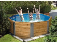 Weka Bazén z masivního dřeva 593 vč. žebříku, 310 x 310 x 116 cm Weka Bazén z masivního dřeva 593 vč. žebříku, 310 x 310 x 116 cm