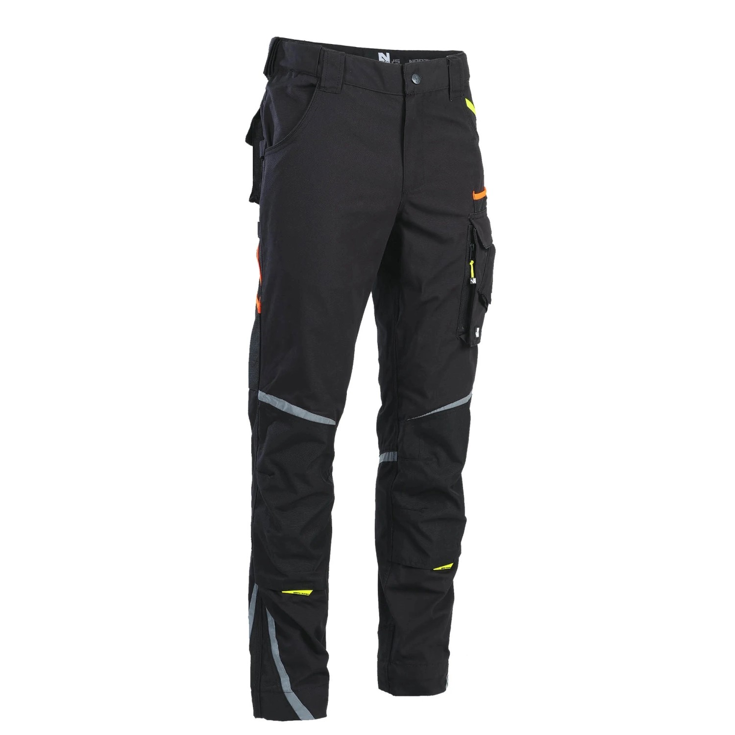 NINE WORTHS Pracovní kalhoty NIEUPORT černá 48