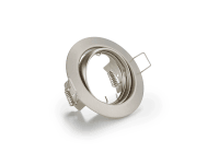 Trio Vestavné svítidlo Jura 1 x GU10, matný nikl pr. 80 mm