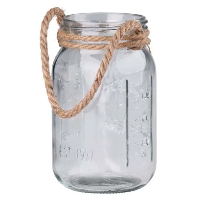 Skleněná lucerna 90 x 160 mm