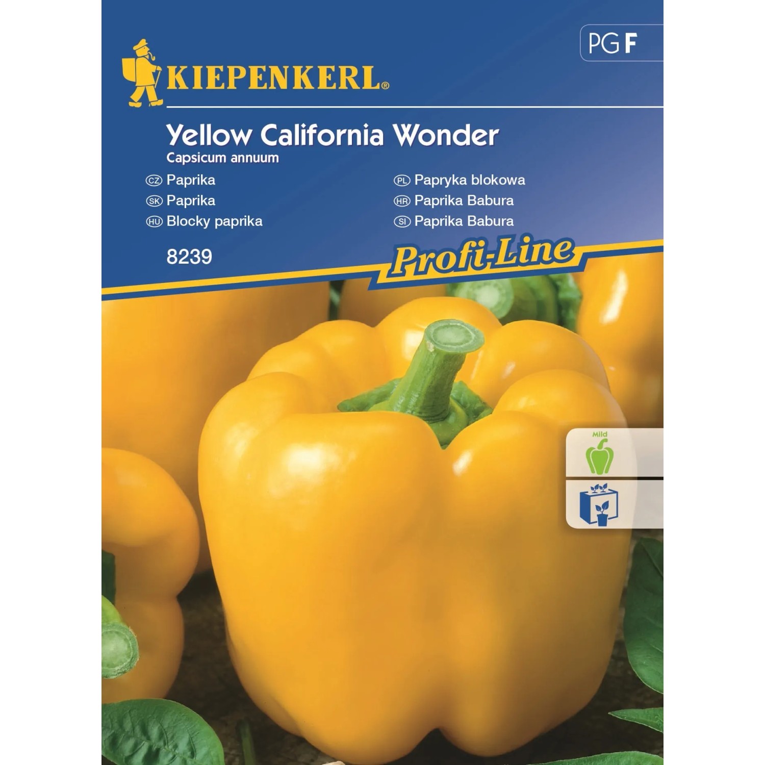 Kiepenkerl Paprika Yellow California Wonder