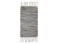 Ručně tkaný koberec Alabama, šedá, 60 x 120 cm