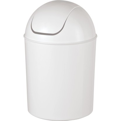 CMI Koupelnový odpadkový koš 5 l bílý