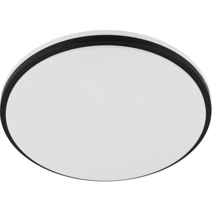 EGLO LED stropní svítidlo MARUNELLA bílá/černá 18W 2000lm 4000K pr. 34x6,5cm