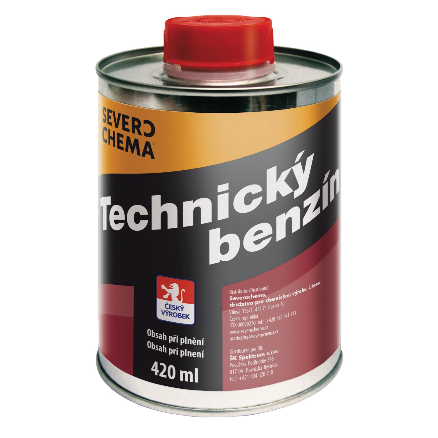 Benzín technický 420ml