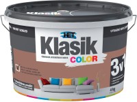 HET Klasik COLOR Tónovaná interiérová barva KC 0277 hnědá čokoládová, 4 kg