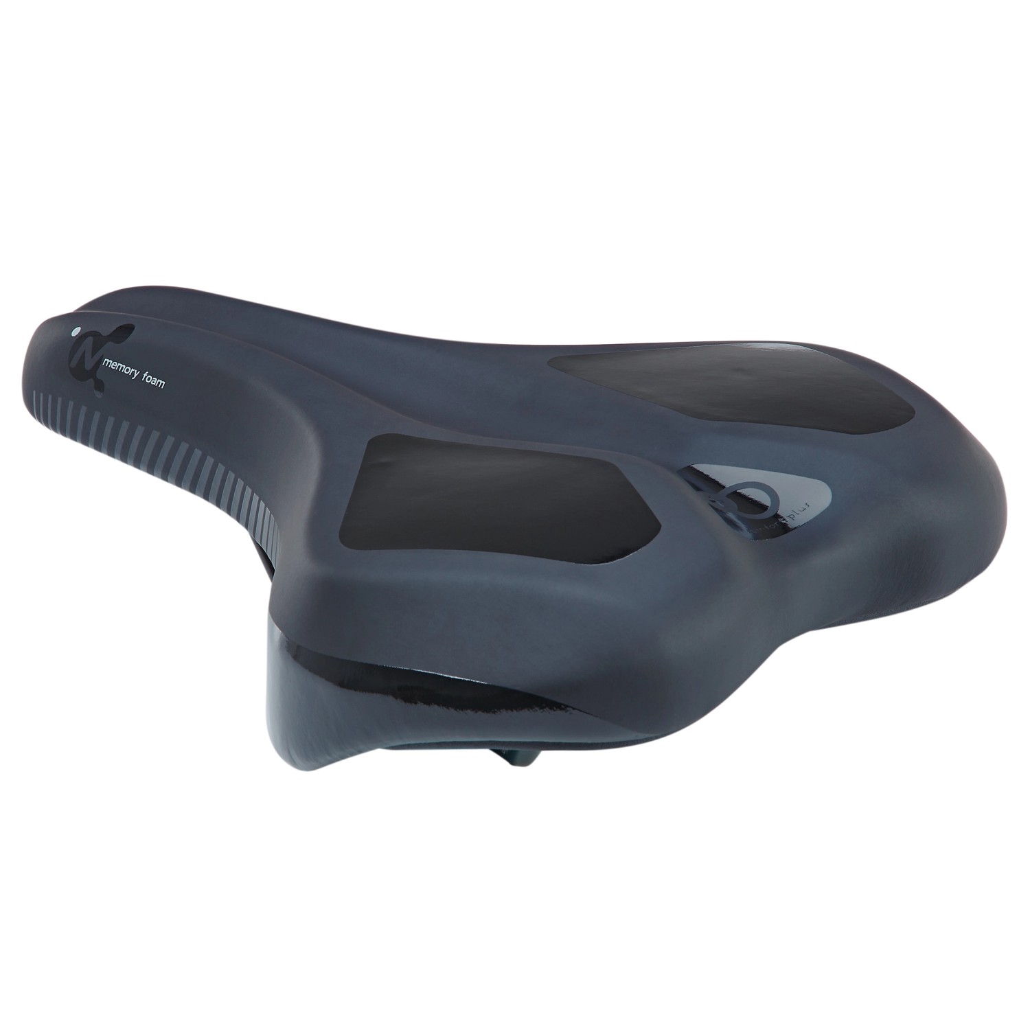 Prophete Turistické sedlo na městské kolo s paměťovou pěnou, černá