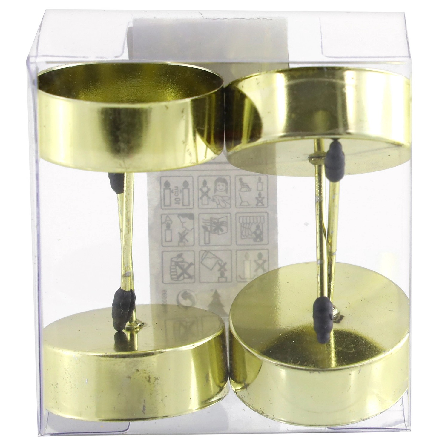 Svícen na čajovou svíčku, 4 ks