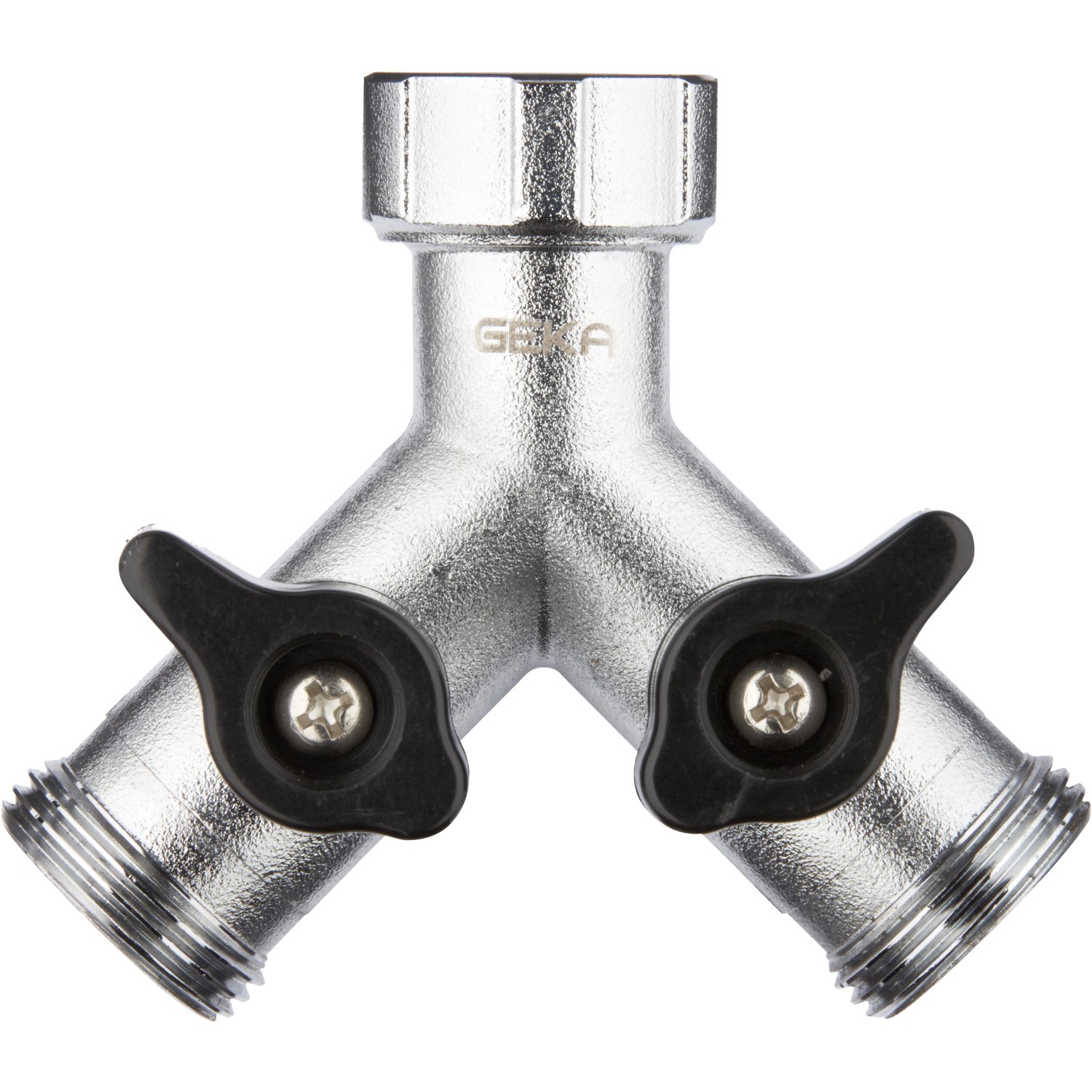 GEKA plus push-fit system Dvoucestný ventil R24,1mm (3/4") - 2x Rp26,4mm (3/4")
