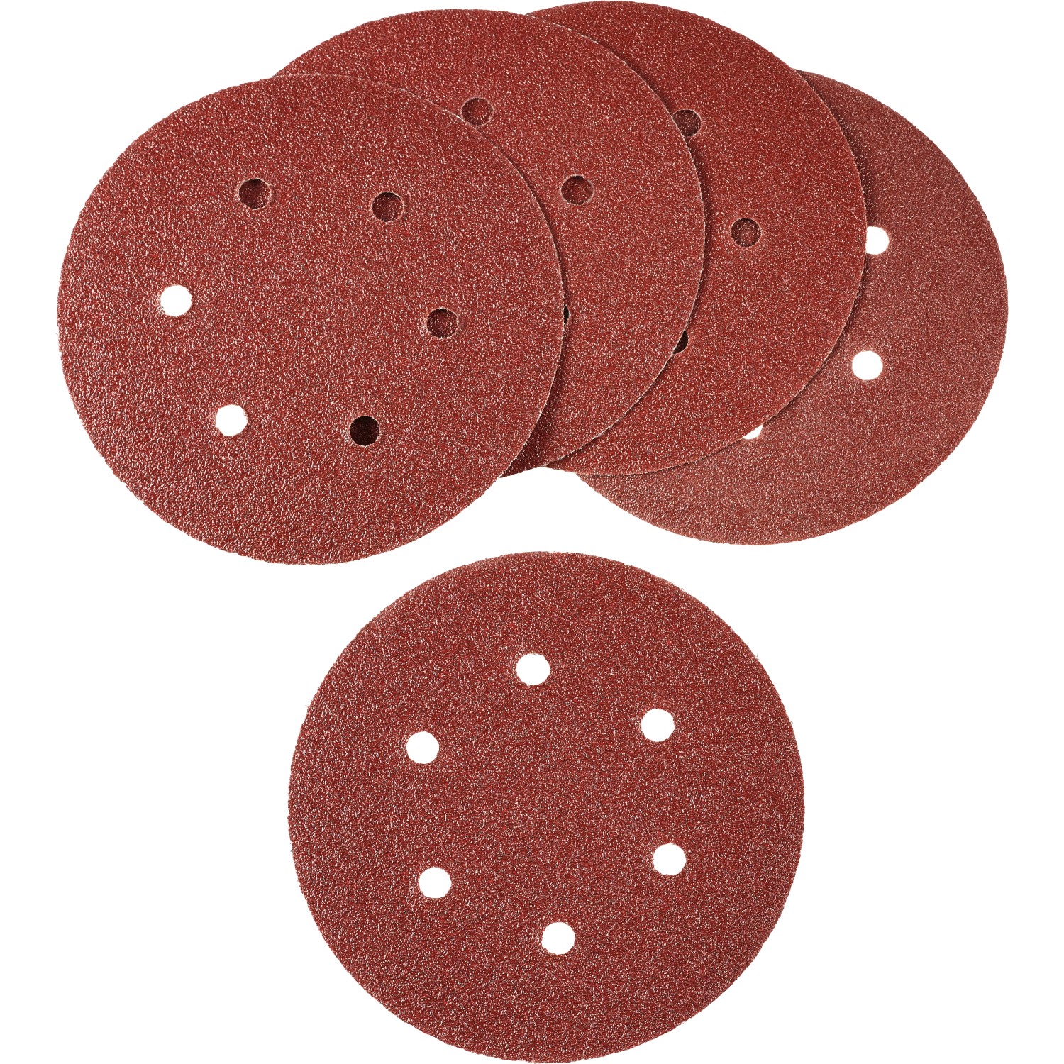LUX Brusná podložka pro excentrické brusky K180 děrovaná, 5 ks, pr. 150 mm