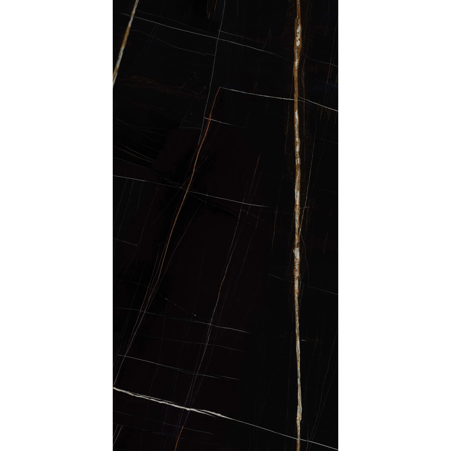 Dipro Dlažba Black Calacatta vysoký lesk 60 x 120 cm