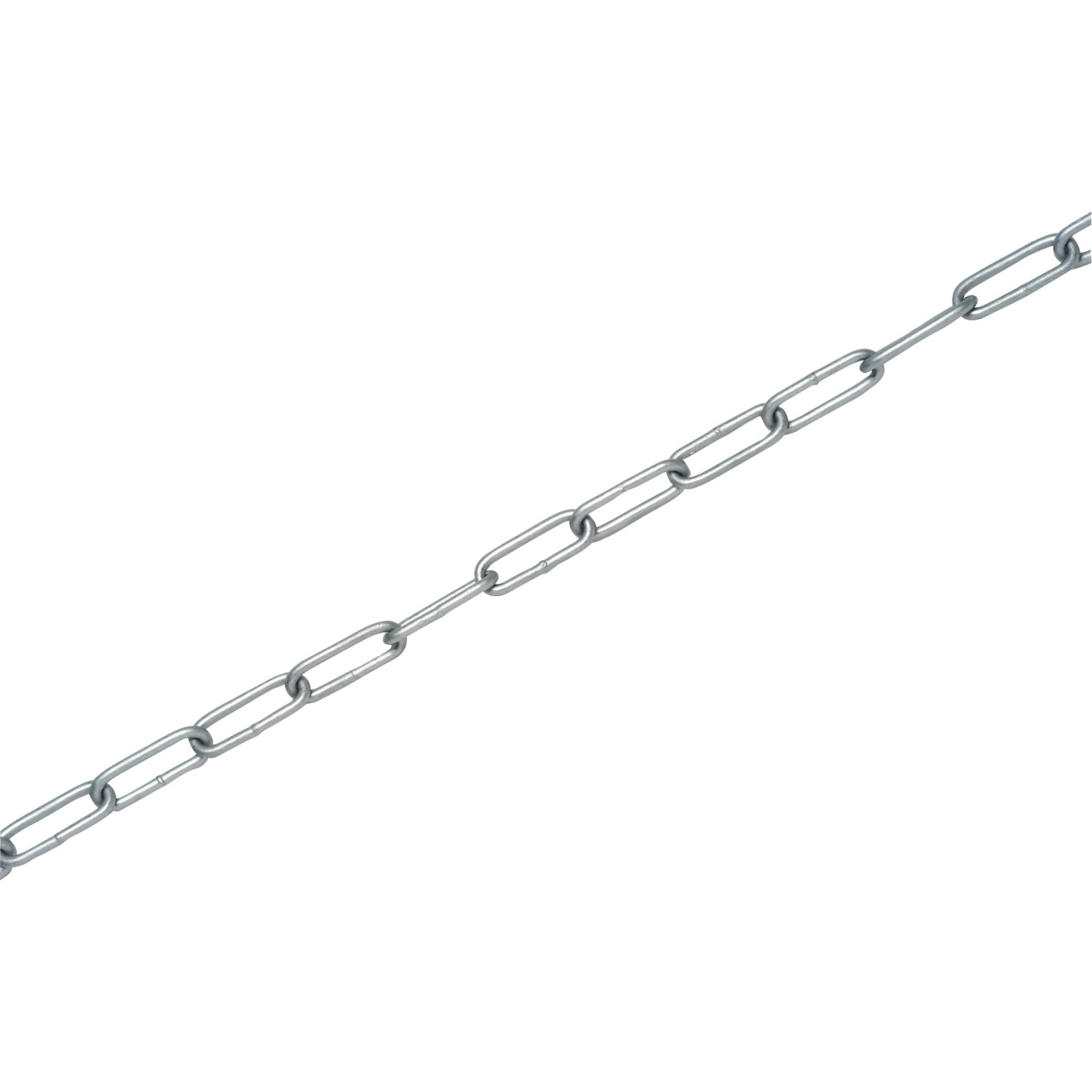 LUX Řetěz dlouhočlánkový kulatý žárově pozinkovaný, pr. 3 mm - metráž