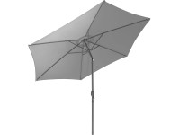 Gartenfreude Slunečník se 6 vzpěrami, šedá, pr. 270 cm